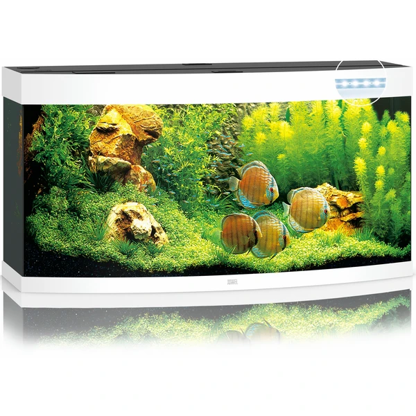 Juwel Aquarium Vision 260 Led 121x46x64 Cm - Aquaria - Wit Ca. 260 L