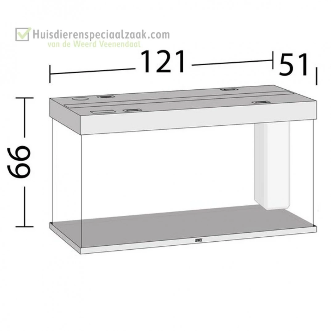Juwel Rio 350 LED Zwart - Afbeelding 7